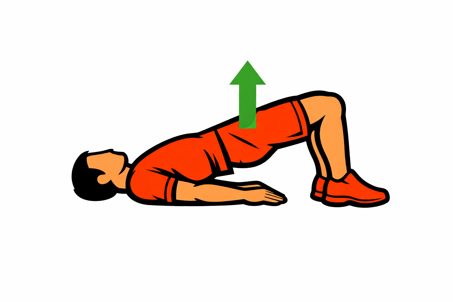 Glute Bridges demonstration