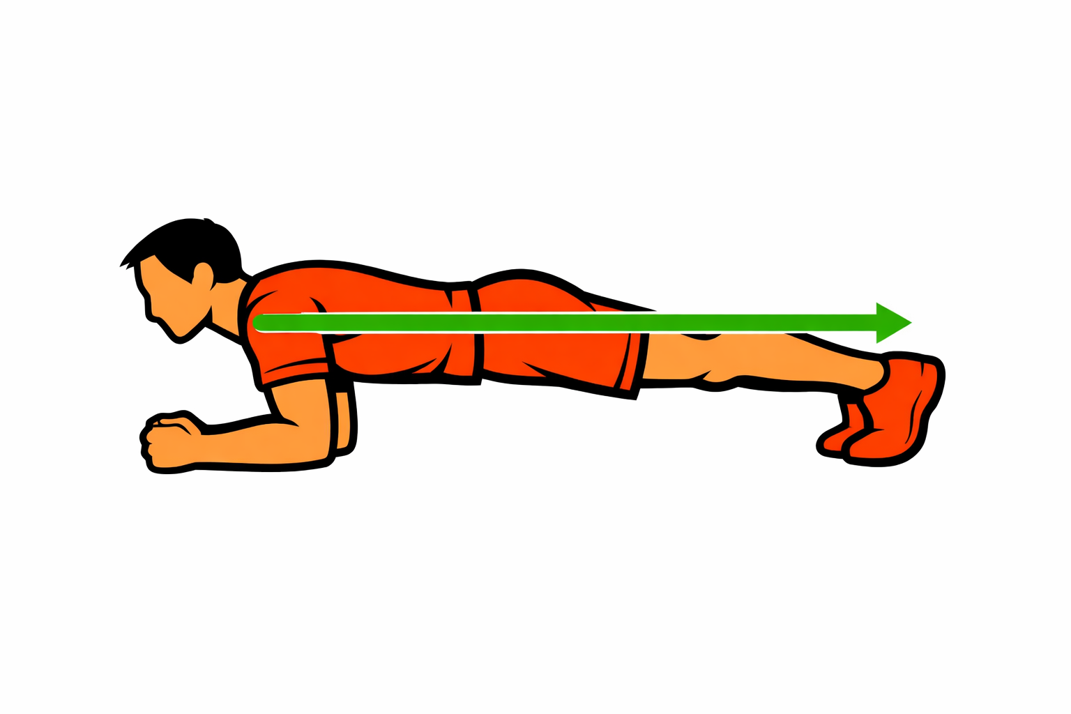Plank demonstration
