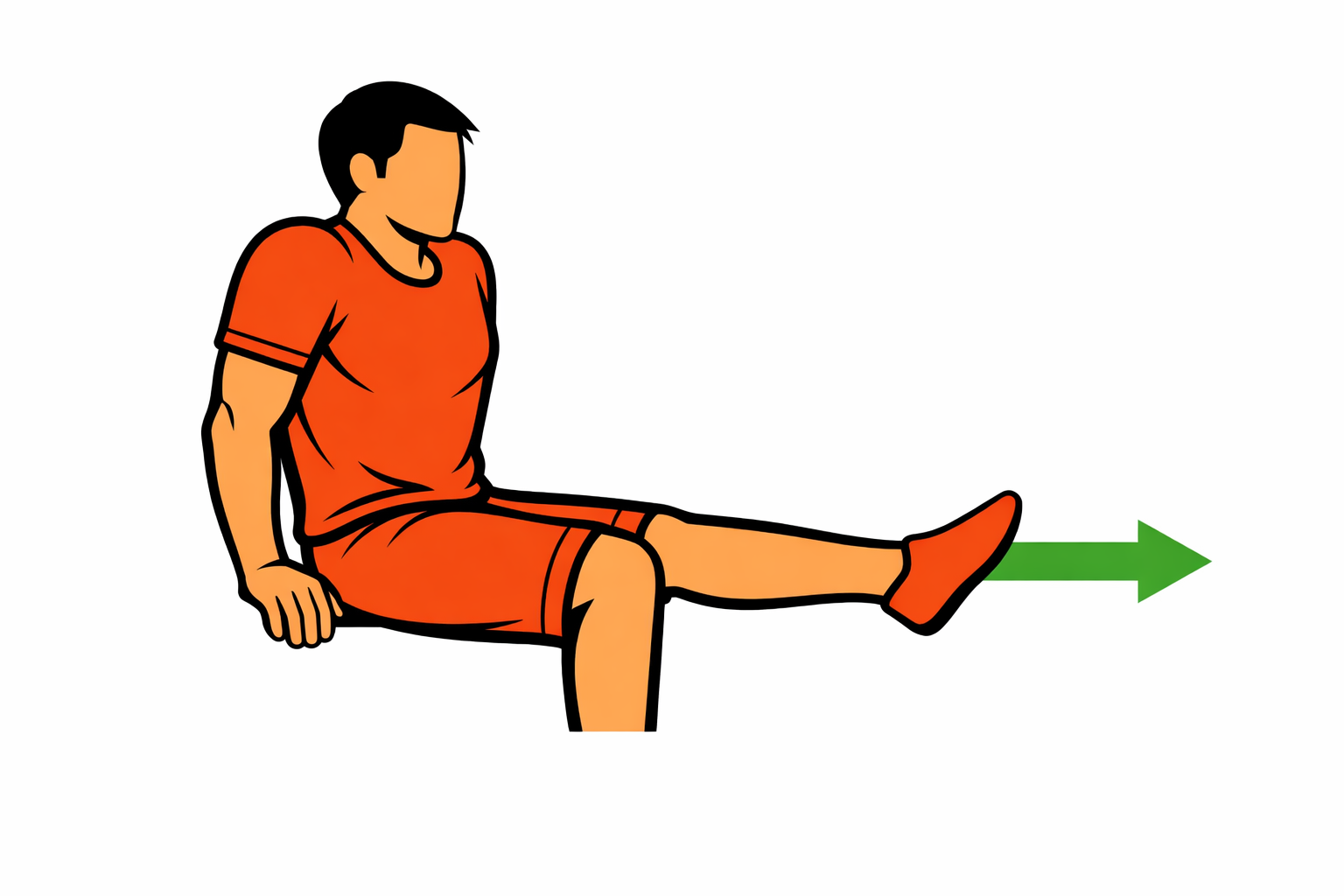 Seated Leg Raises demonstration