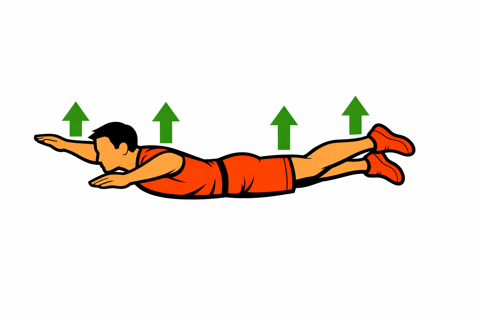 Superman Hold demonstration
