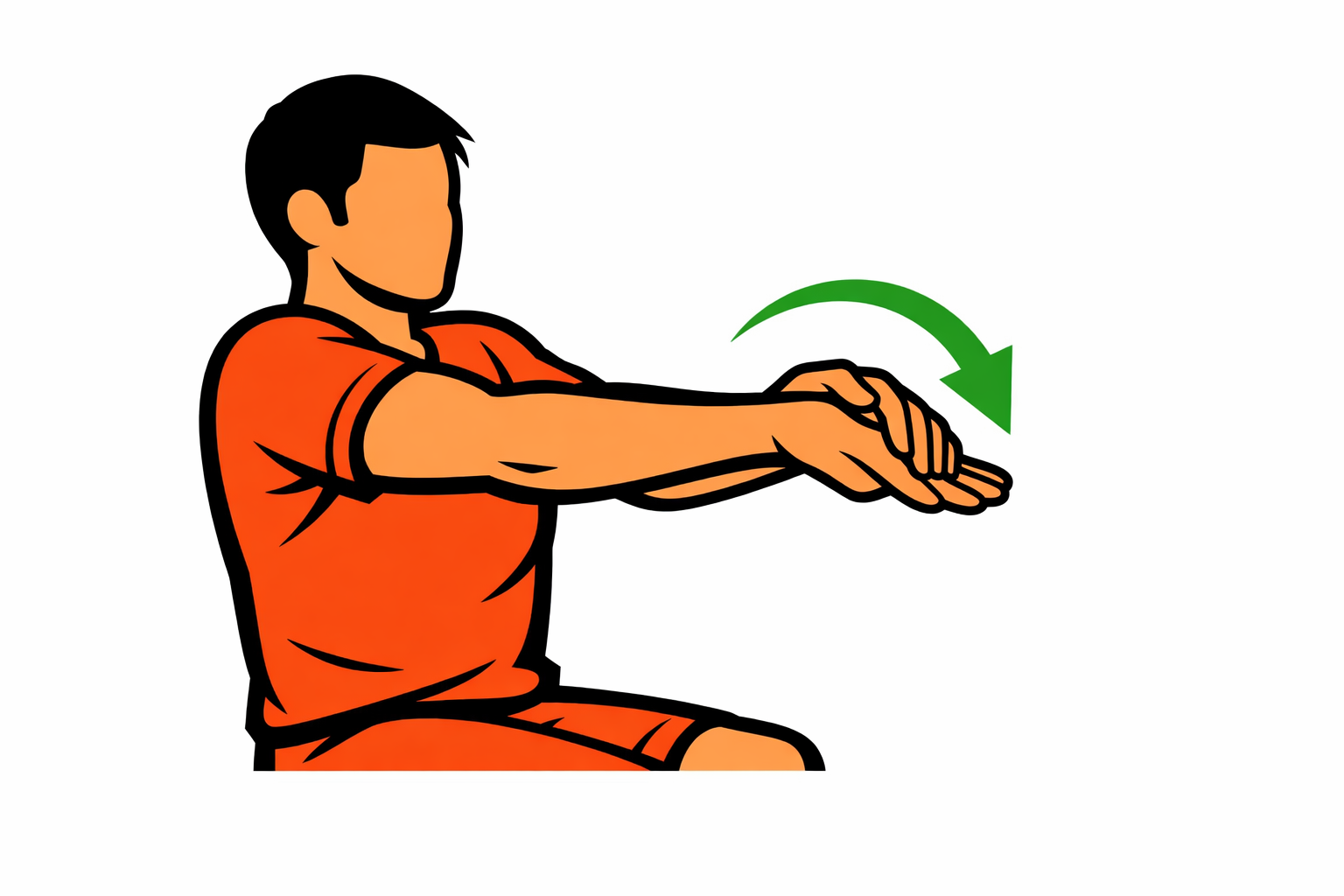 Wrist Stretches demonstration